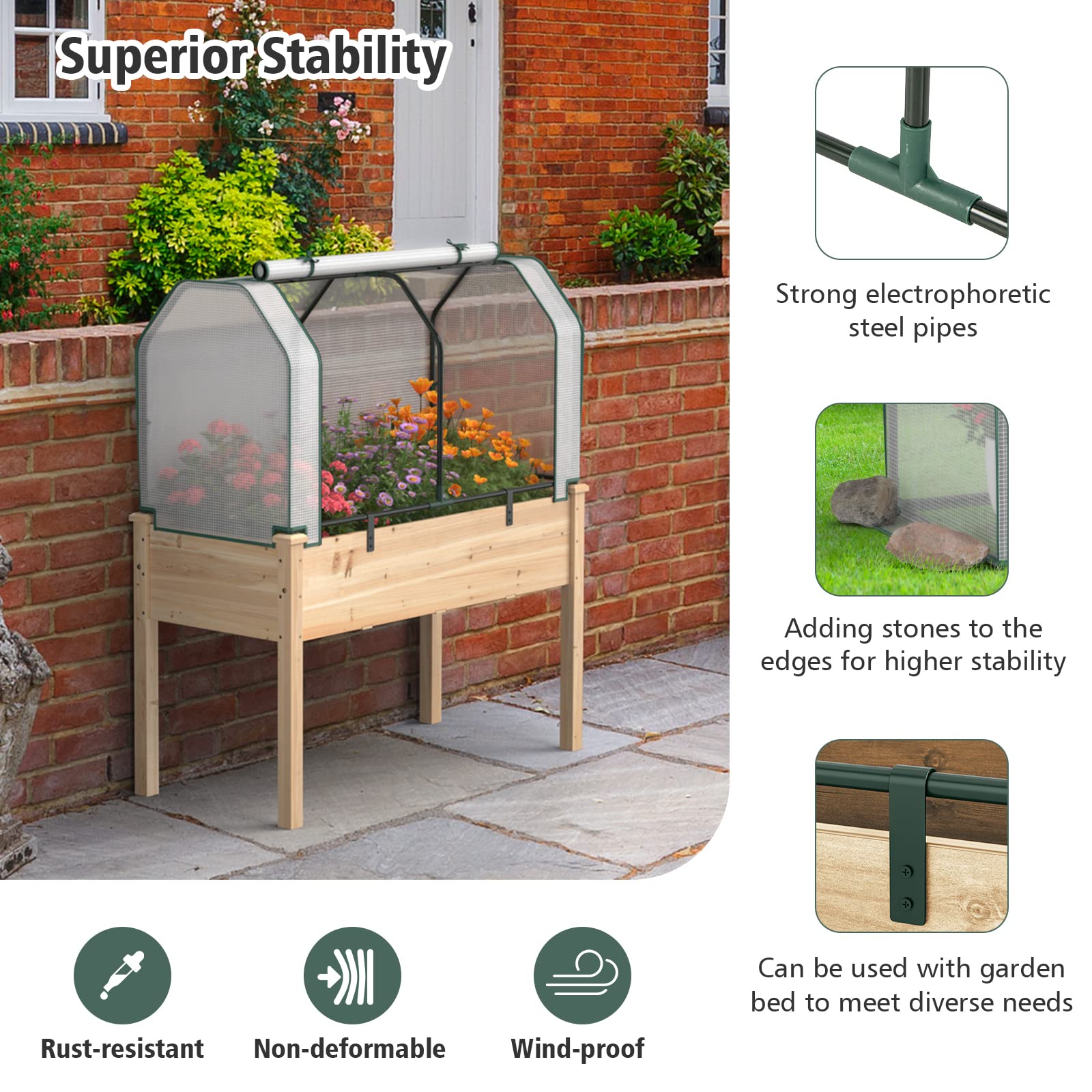 Giantex Raised Garden Bed 
