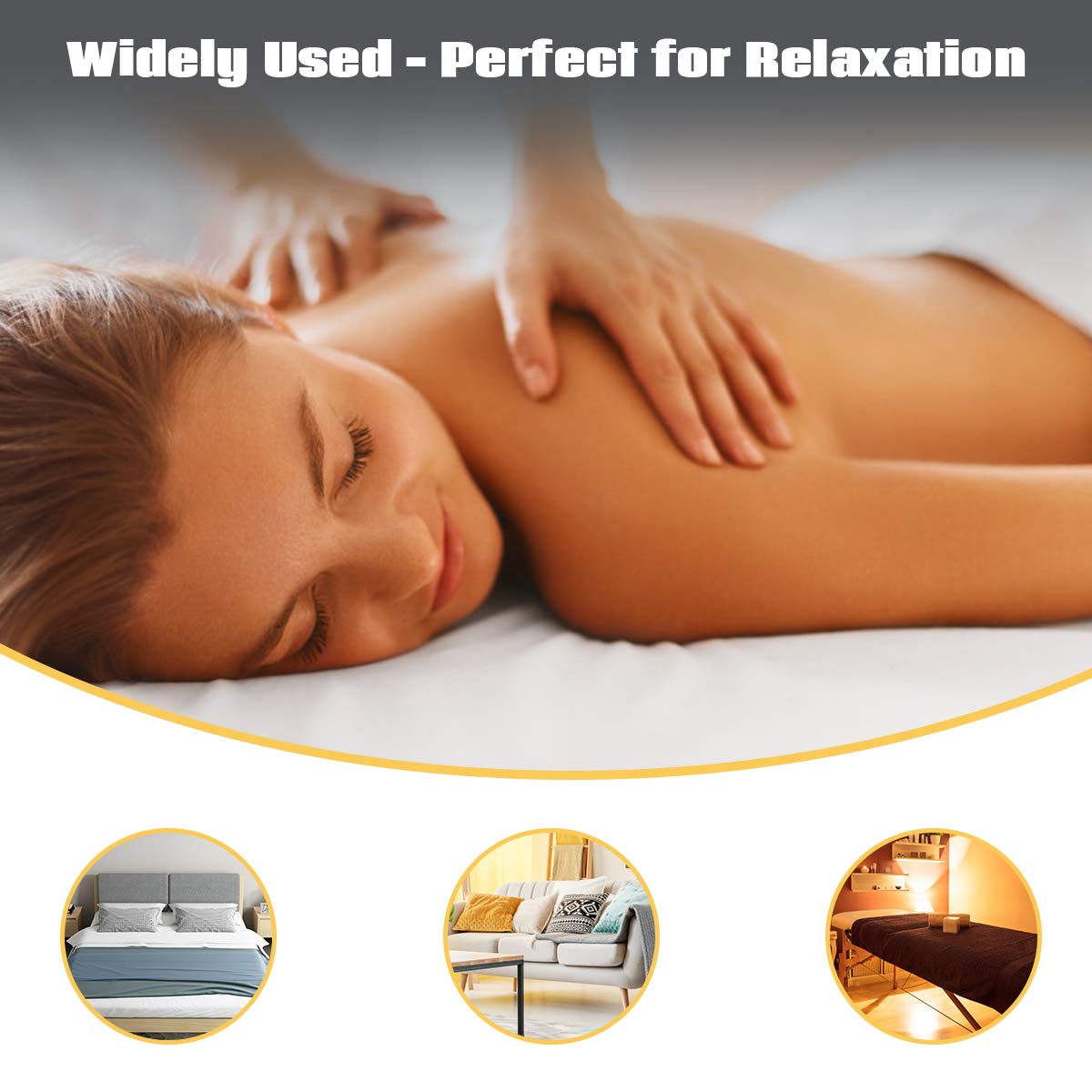 Giantex Massage Bed Warmer with Digital Timer for Spa Table 