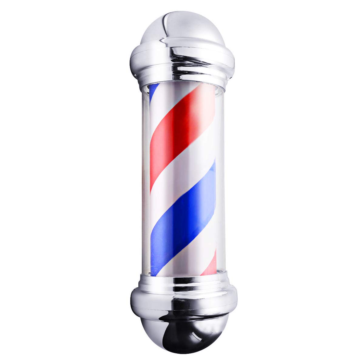 Giantex 30" Barber Pole LED Light, Hair Salon Barber Shop Open Sign 