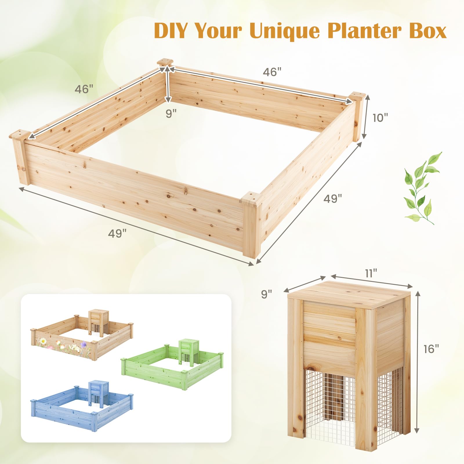 Giantex Raised Garden Bed 