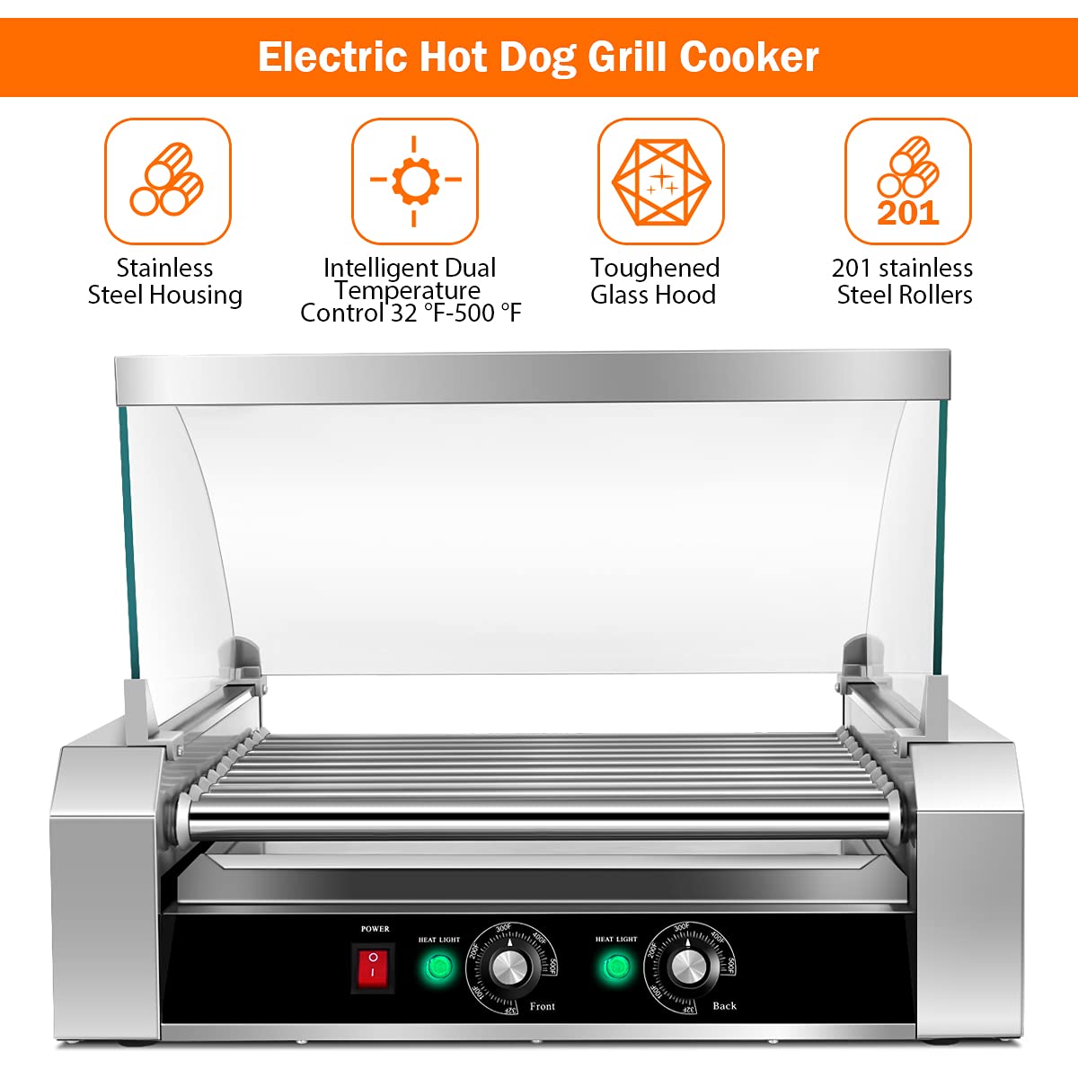 Giantex Hot Dog Roller Machine 