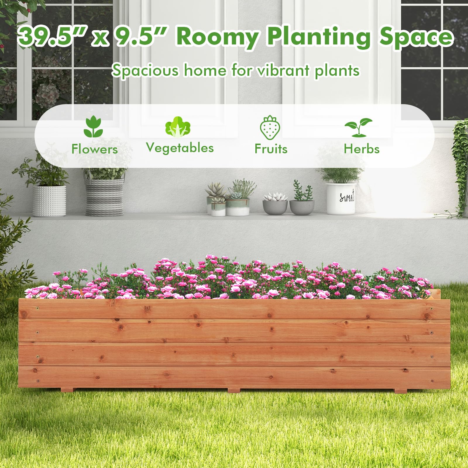 Giantex Raised Garden Bed 