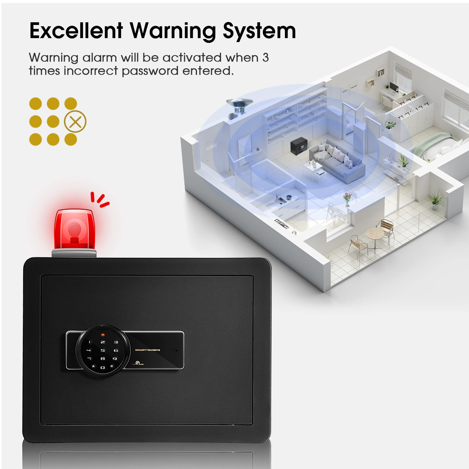 Giantex Electronic Safe Box 