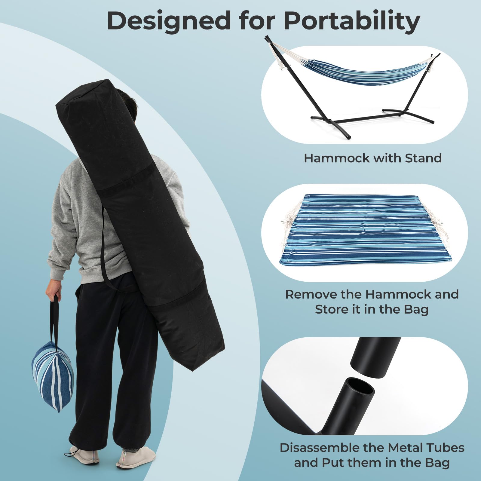 Giantex Hammock with Stand for Outside 
