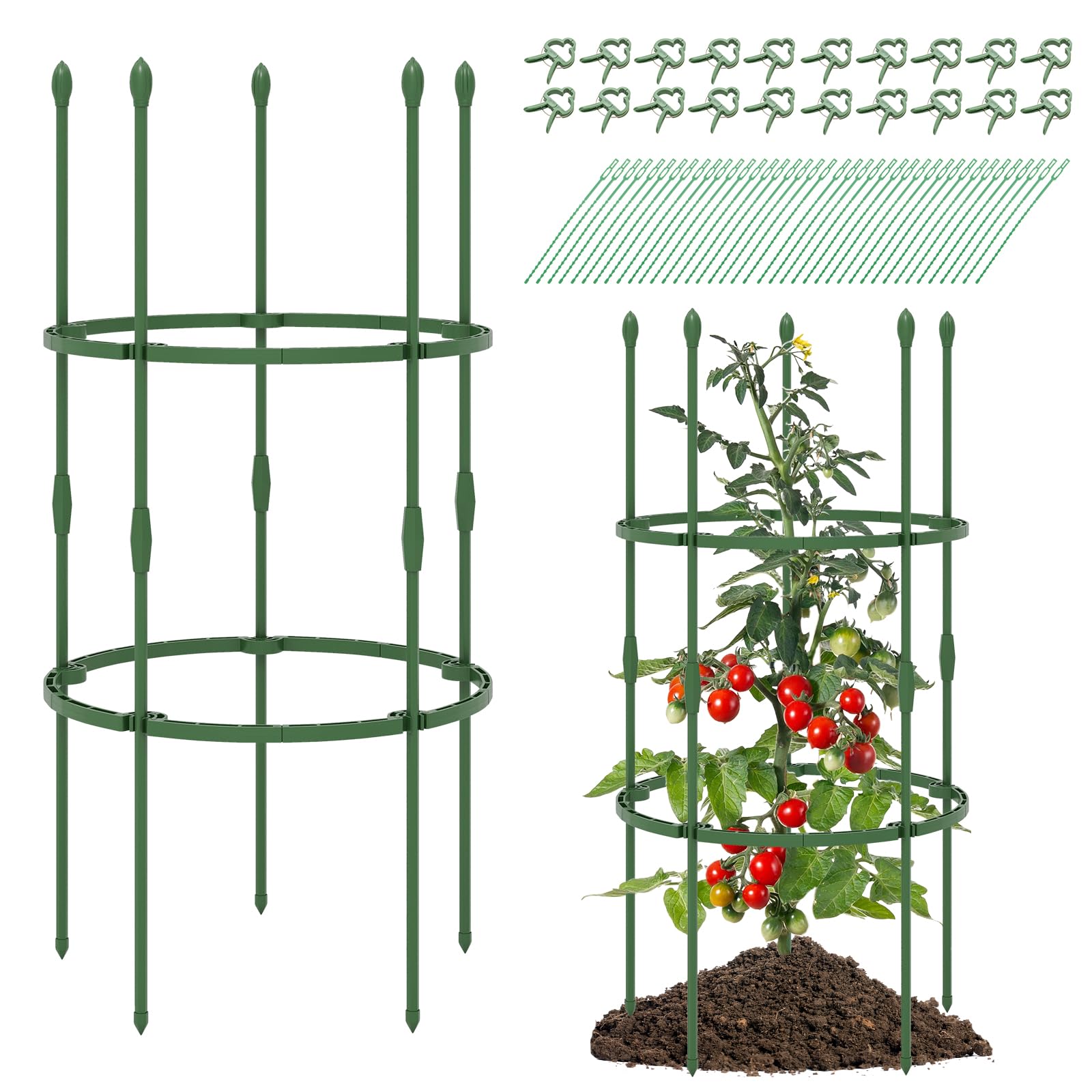 Giantex 2-Pack Tomato Cages 