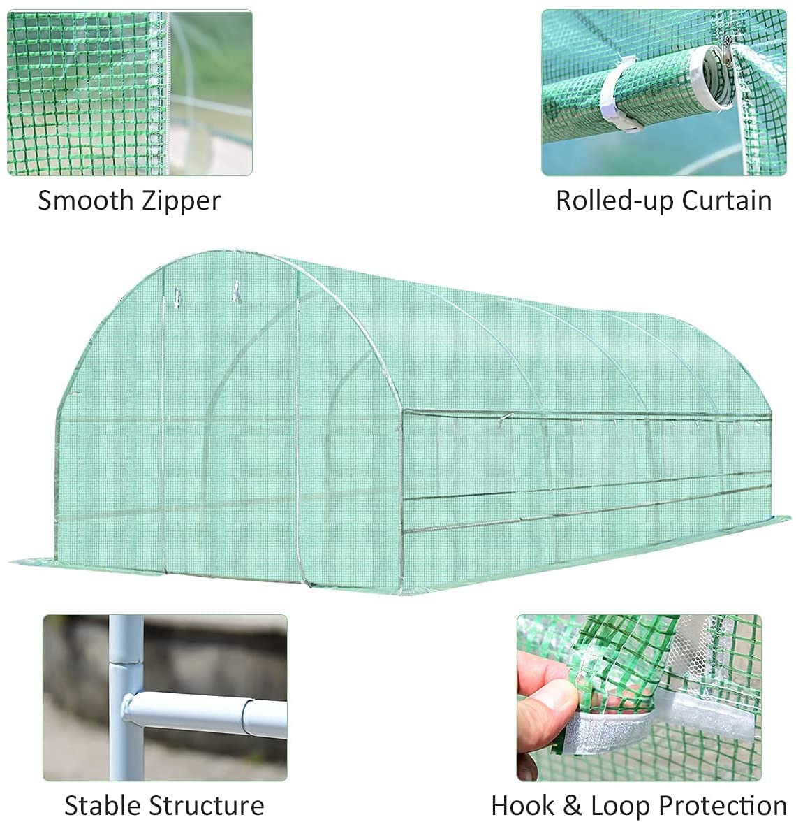 Portable Walk in Greenhouse Plant Grow Tents 