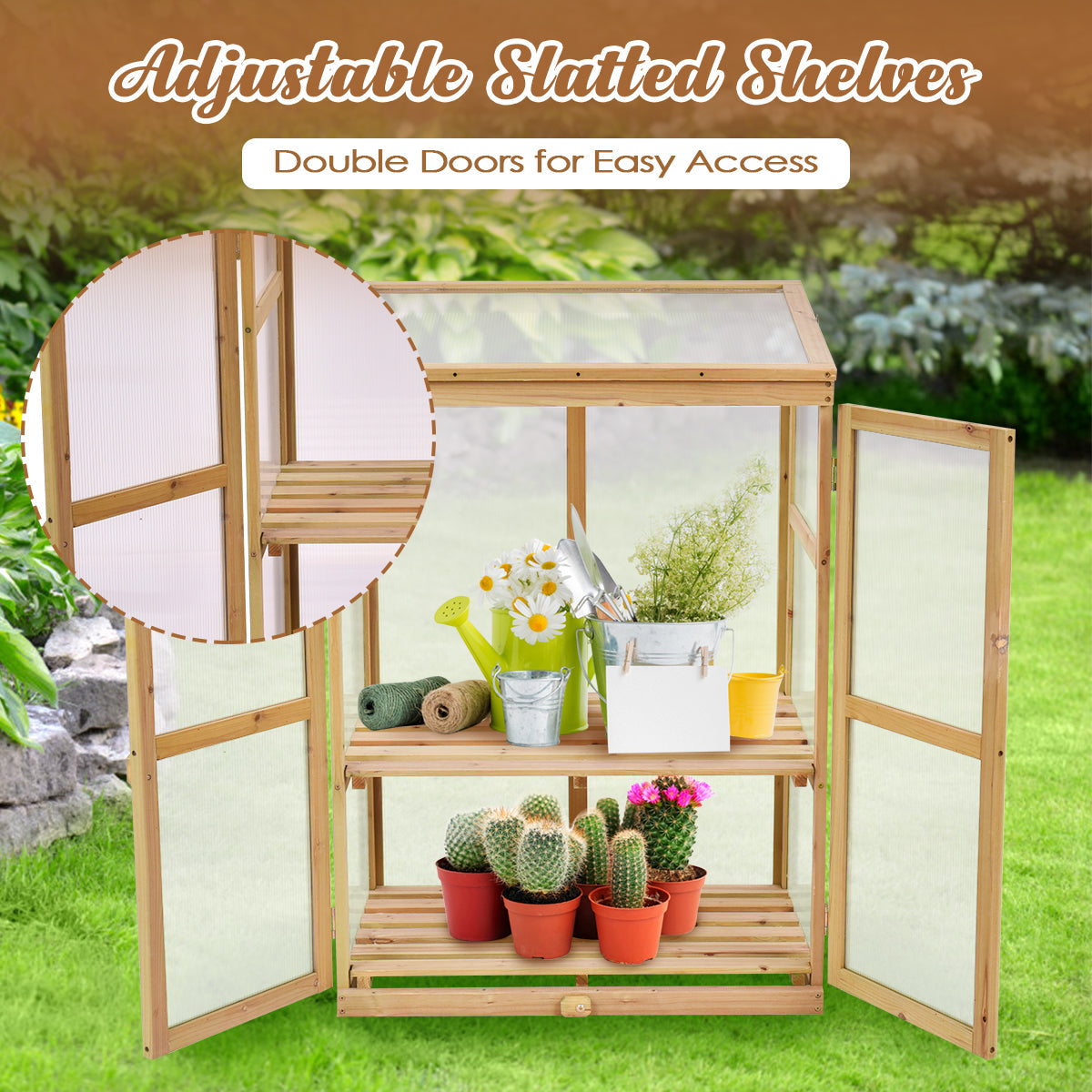 Raised Flower Planter Protection (35.4" X 31.3" X 23.0") 