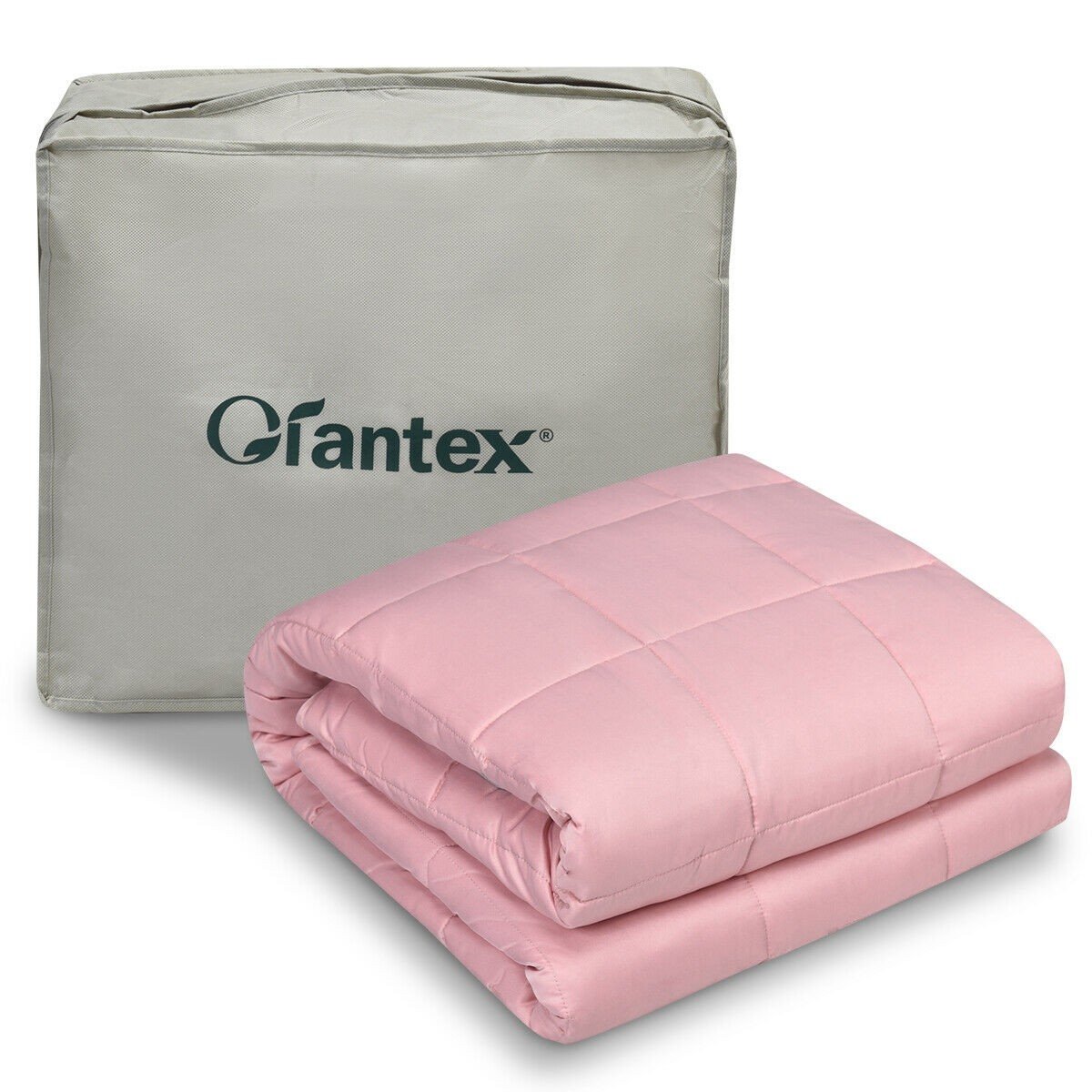 Cooling Weighted Blanket, Luxury Cooling Silk Sewed in Cotton, 41"x60" | 7lbs/10lbs 