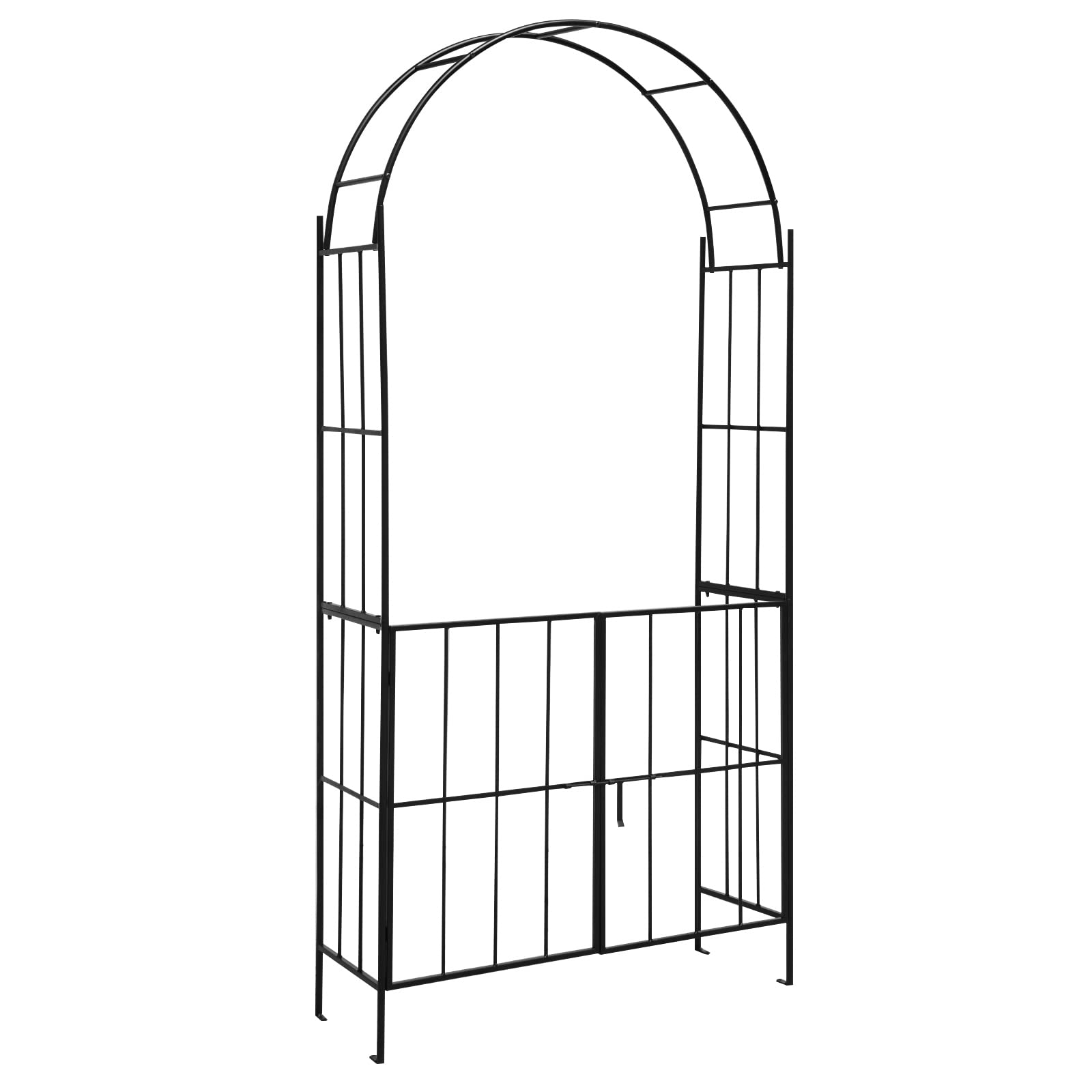 Giantex Garden Arbor Trellis with Door