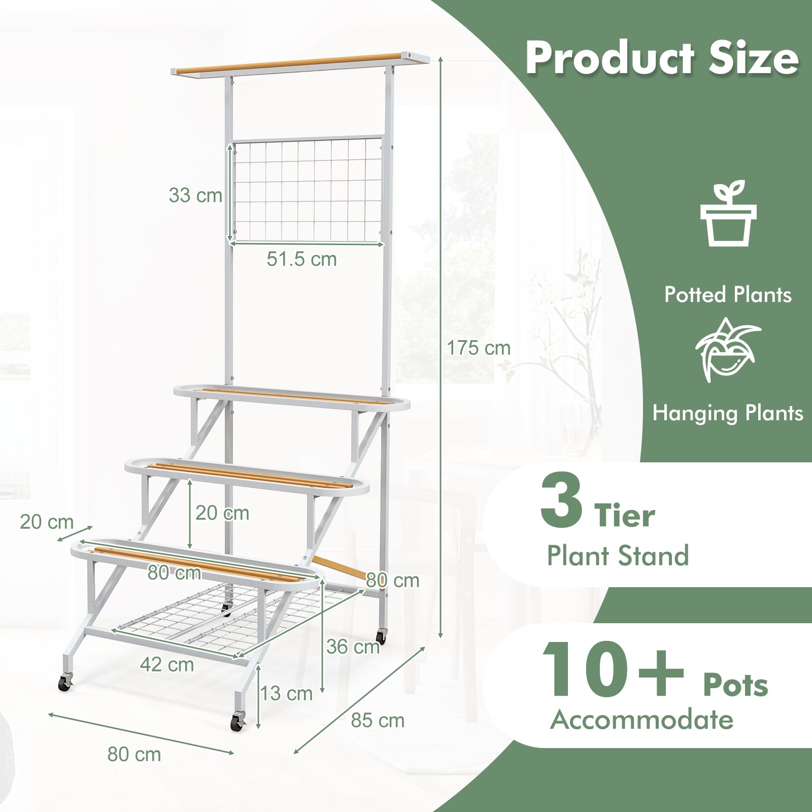 Giantex Hanging Plant Stand Indoor 