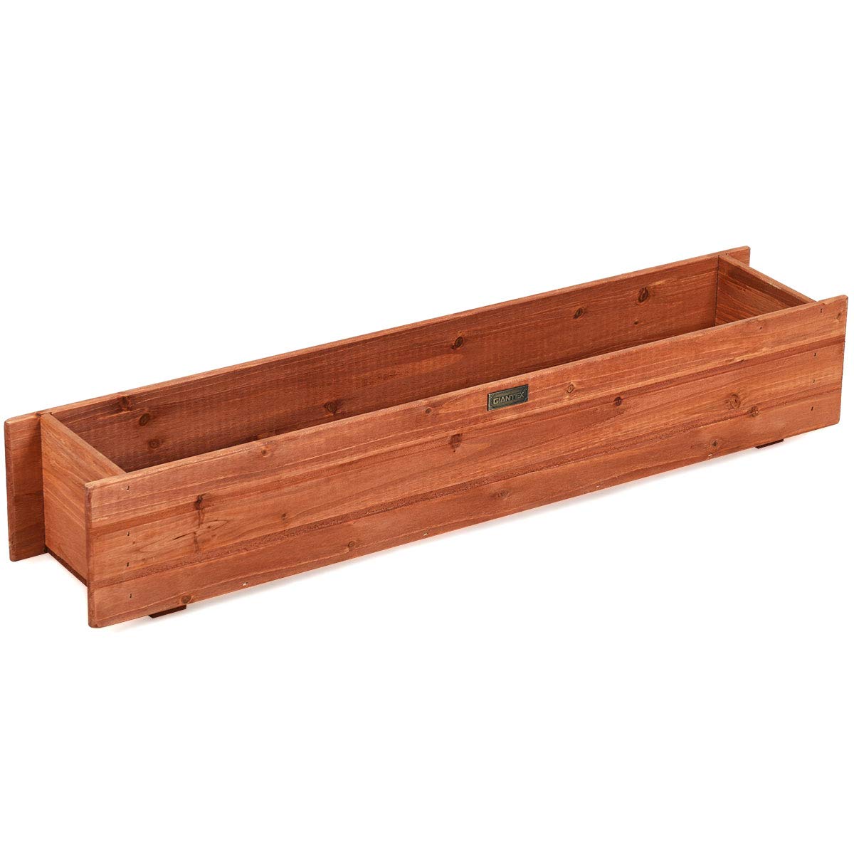 Raised Garden Bed Flower or Vegetable Planter (36" L X 7" W X 6" H) 