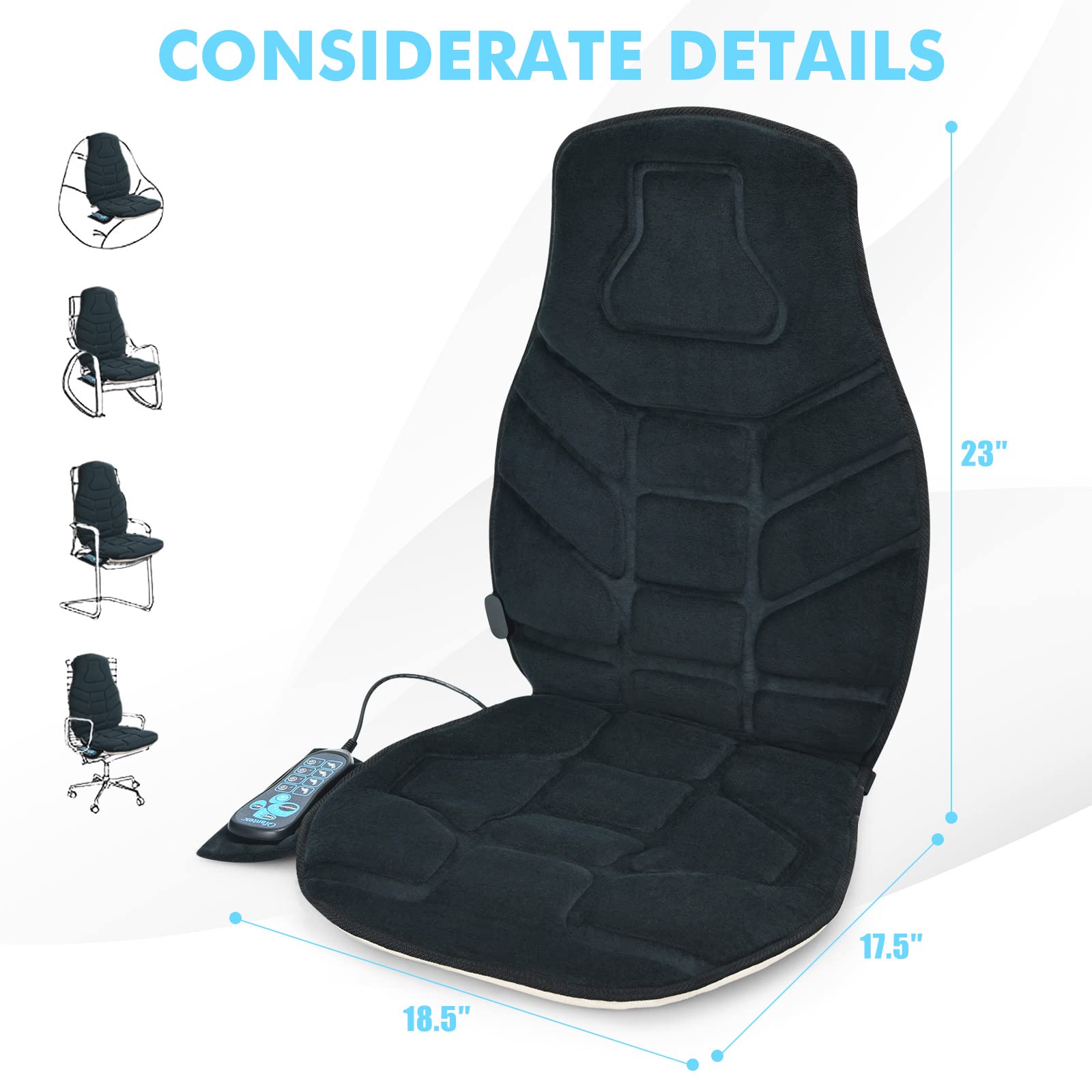 Giantex Back Massager Chair Pad 