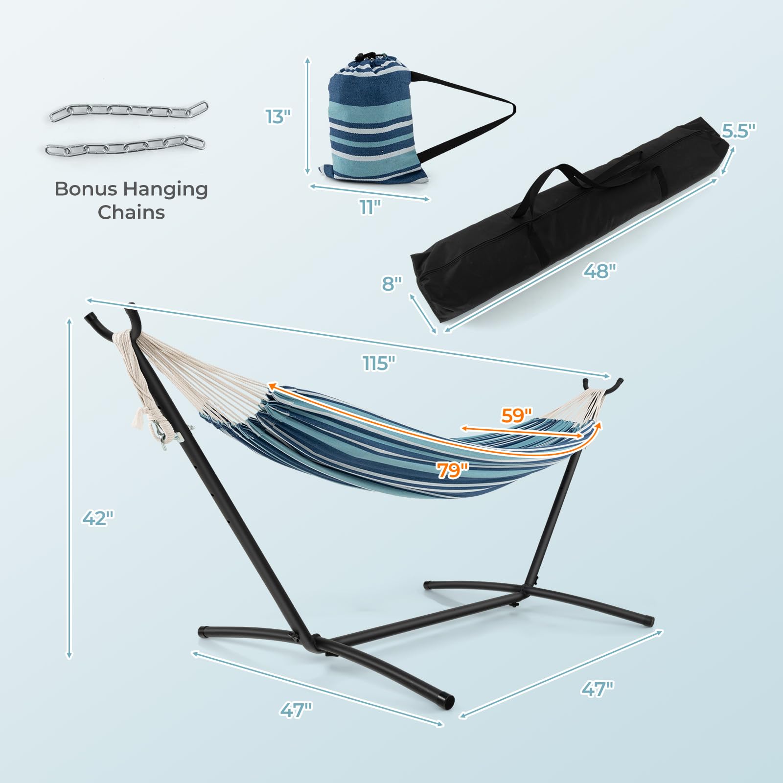 Giantex Hammock with Stand for Outside 