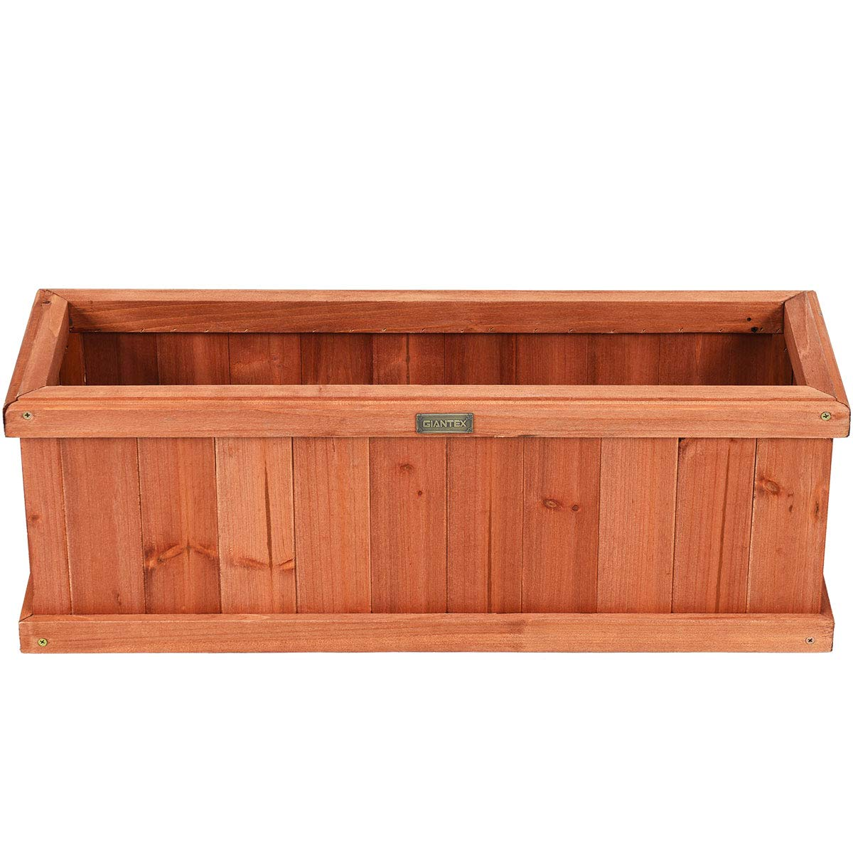 Raised Garden Bed Flower or Vegetable Planter (28" L X 9" W X 10" H) 