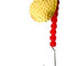 Double Hook Colorado Spinner – Gold Hammer Blade Lure