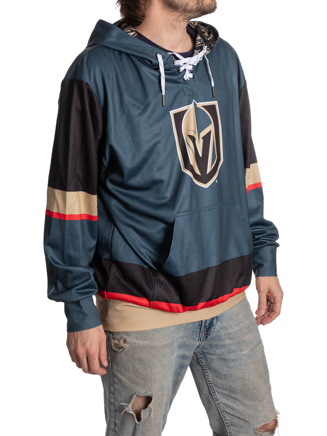 Vegas Golden Knights Hockey Lace Hoodie 