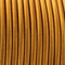 Industrial 2 core Round Febric Electric Cable Gold~1343