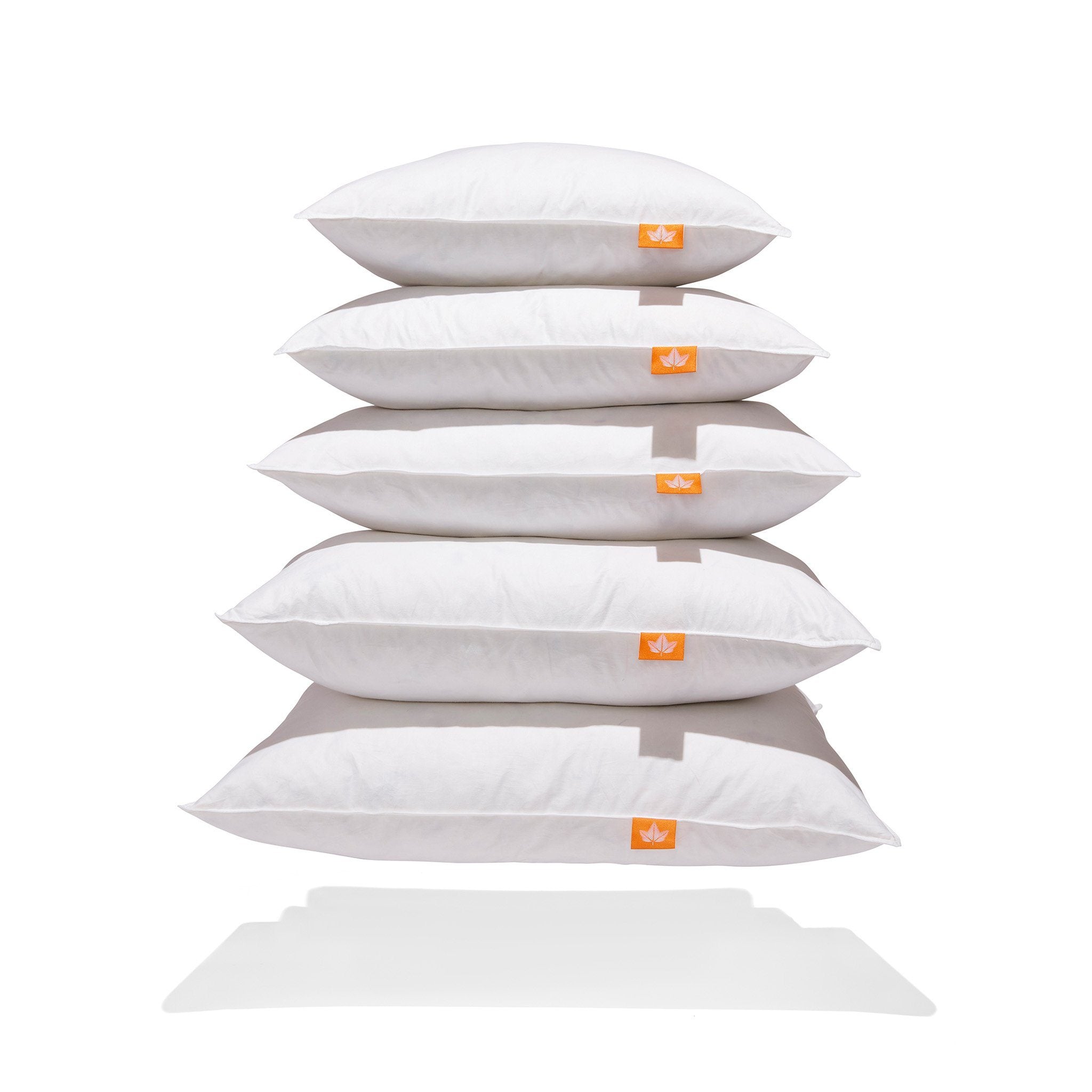 White Goose Feather Cushions 