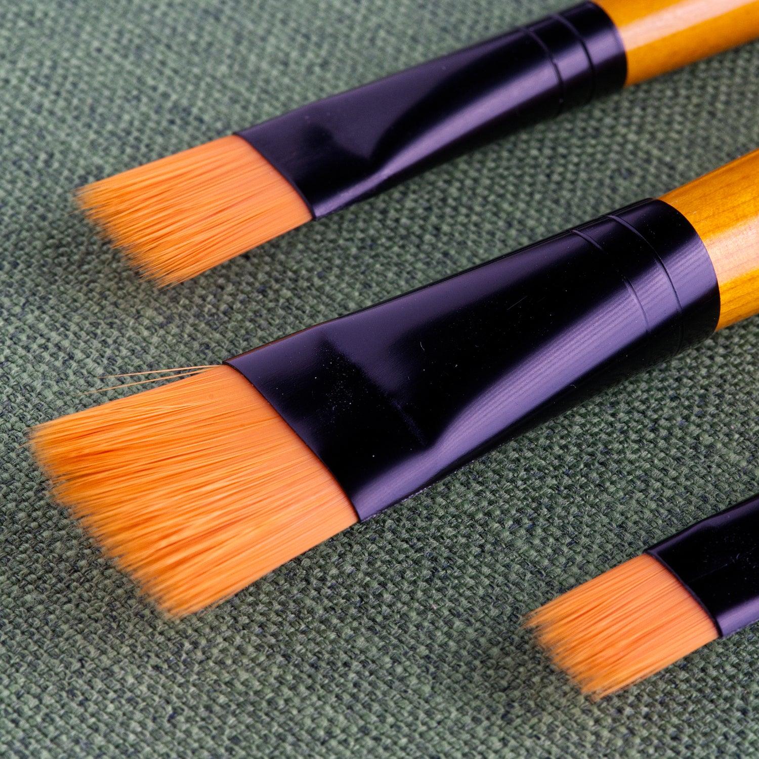 Tri-Art Artist Brushes - Short Synthetic - WC/Acryl - Grainer 