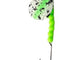 Double Hook Colorado Spinner – Green Speckled Blade Lure