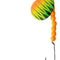 Double Hook Colorado Spinner – Green Striper Blade Lure