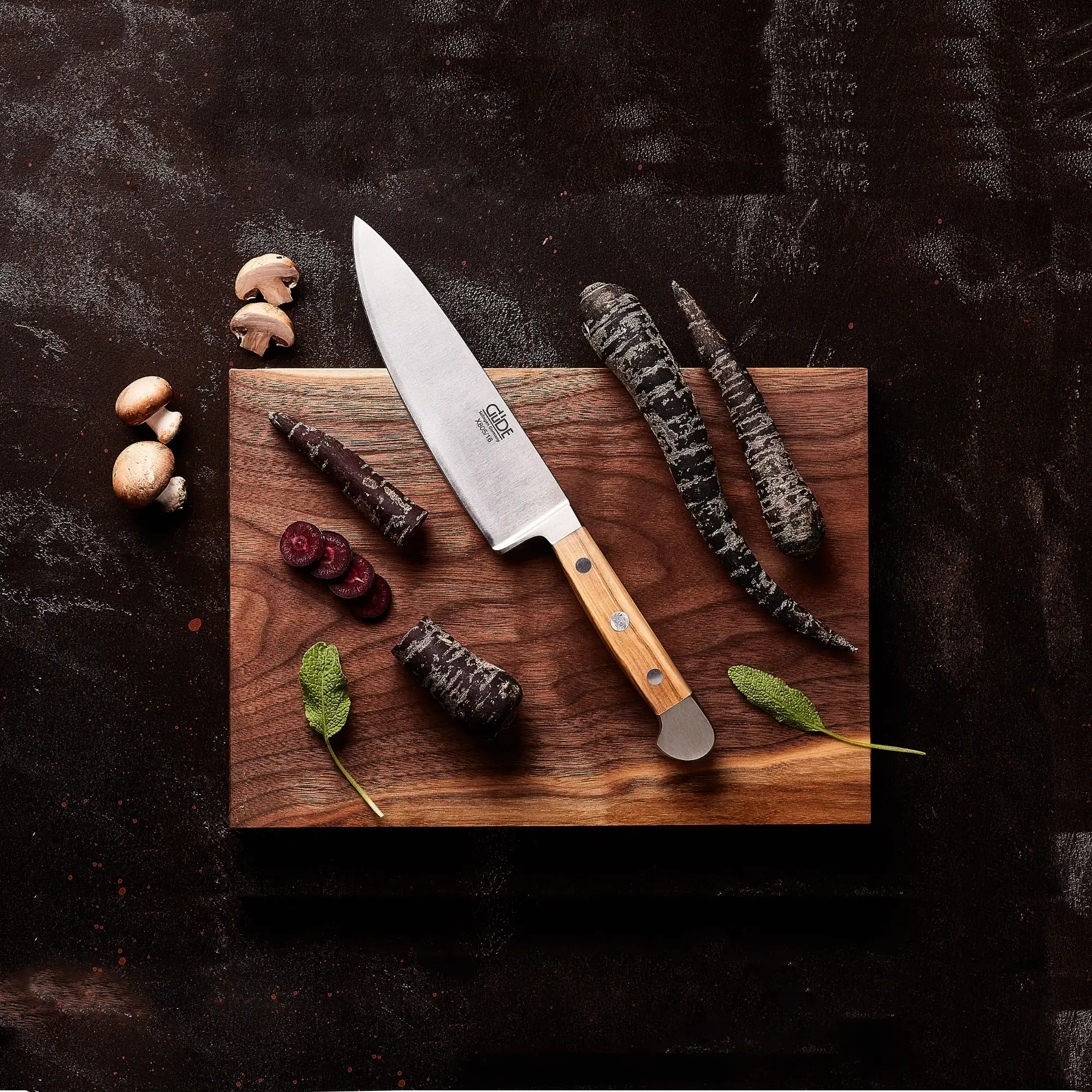 Alpha Olive Chef Knife - 8" 