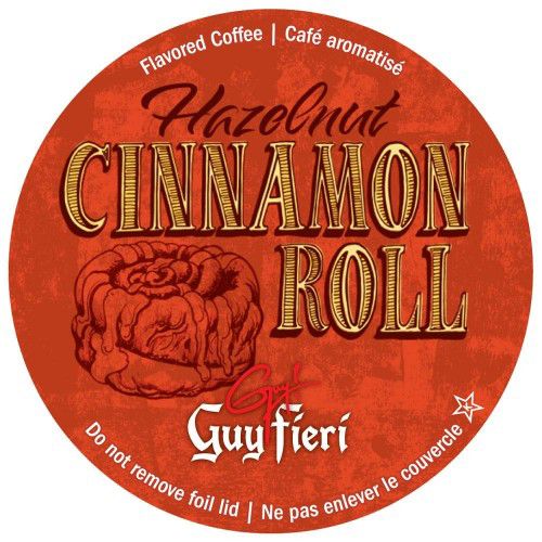 Guy Fieri Hazelnut Cinnamon Roll Coffee 