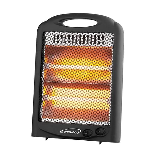 Brentwood 600 Watt Portable Space Heater in Black - Free Shipping