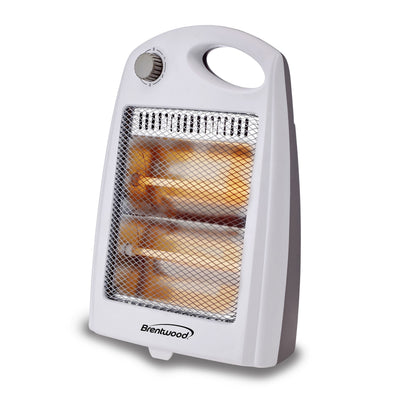 Brentwood 800 Watt Portable Space Heater in White - Free Shipping 