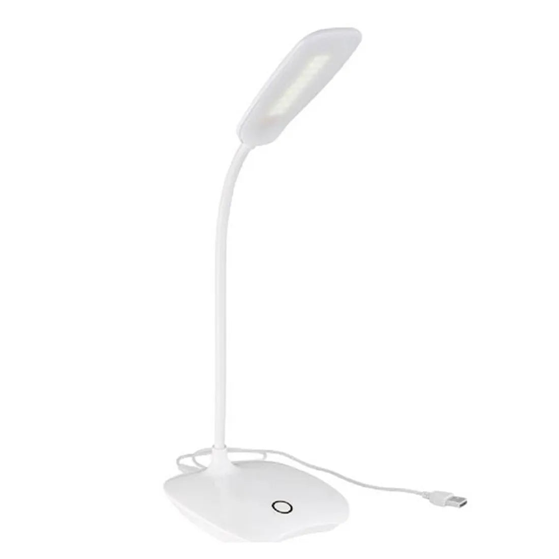 LED Desk Lamp - Foldable Dimmable Touch Table Lamp, USB Powered, 6000K Night Light, Portable & Adjustable