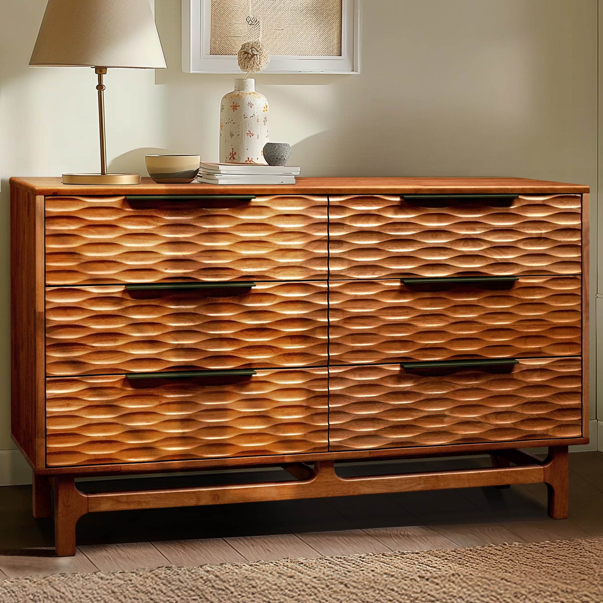 Elara Dresser with 6 Drawers 