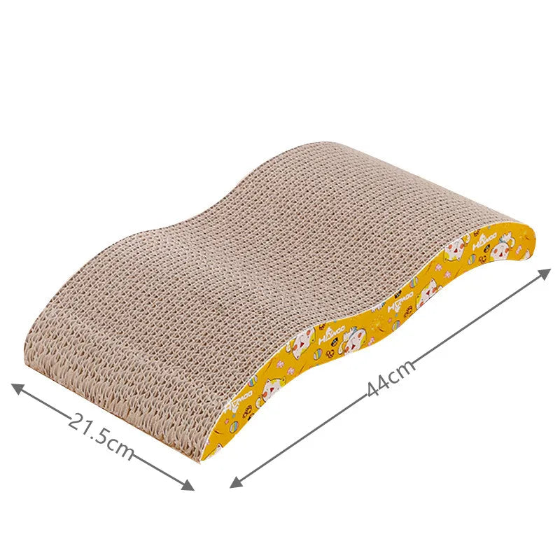 M-Shape Quality Corrugated Paper Cat Scratch Guards Pet Scratching Claw Scraper Cat Products Scratcher Pet Furniture+Free Catnip 