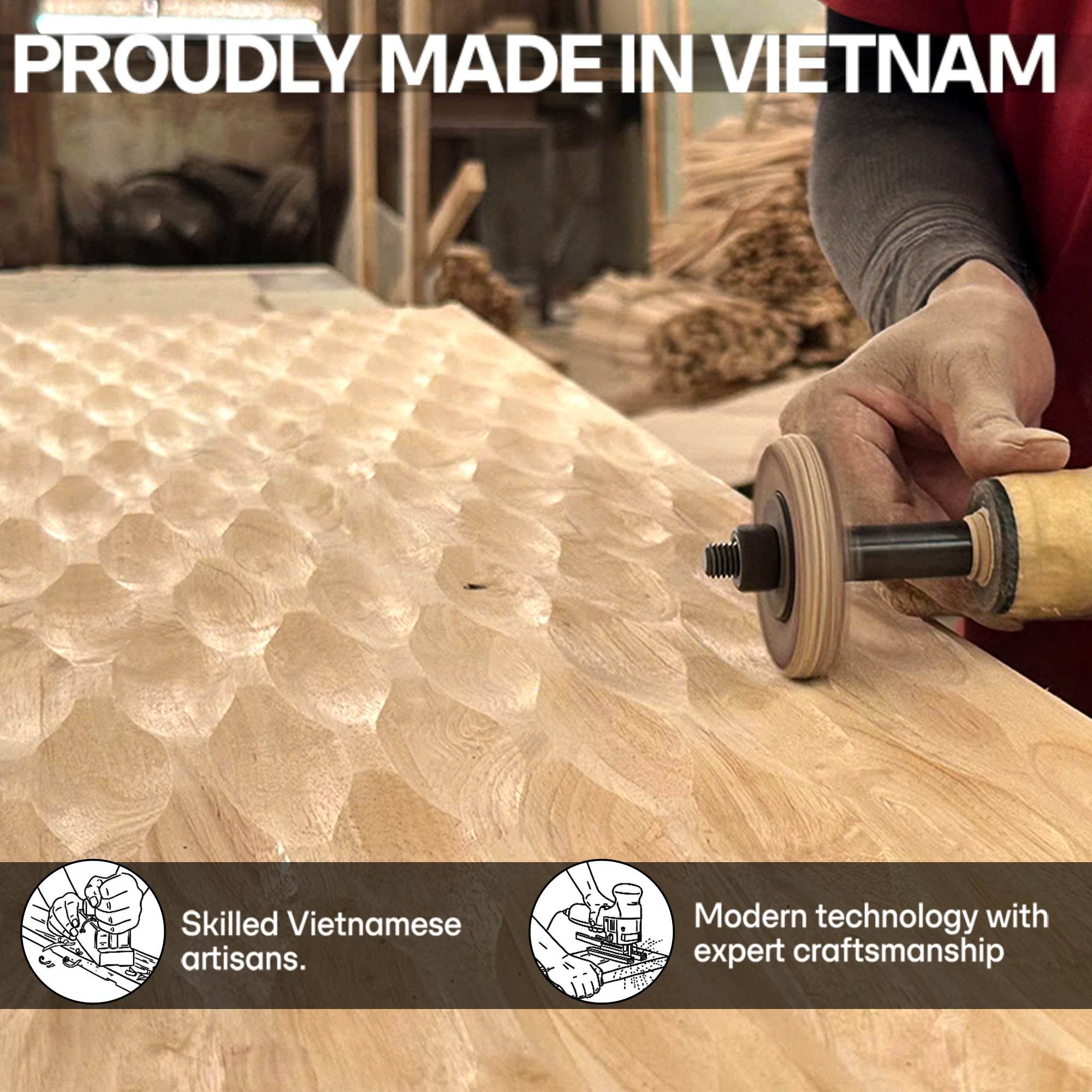 Elara Solid Wood 5-Drawer Dresser 