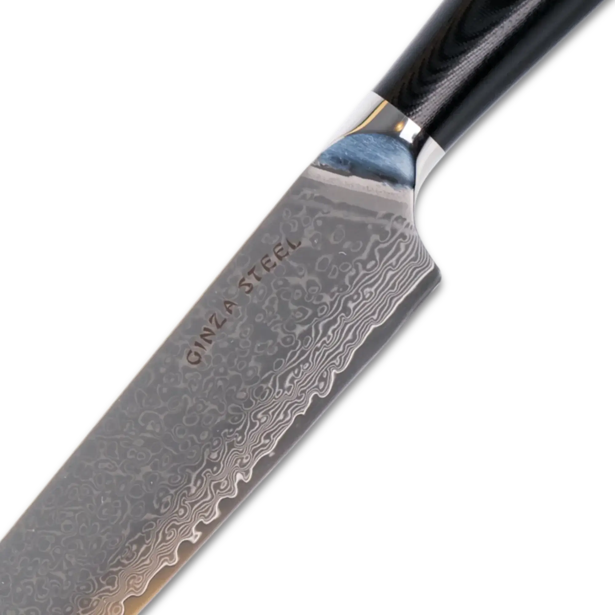 Hagakure 20 - Japanese Santoku Knife 8" - VG10 Damascus Steel 