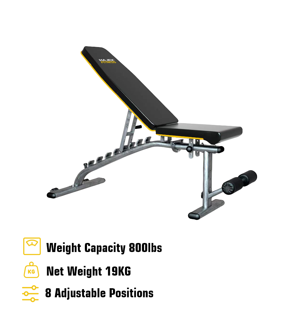 Adjustable Workout Bench 600LB capacity 