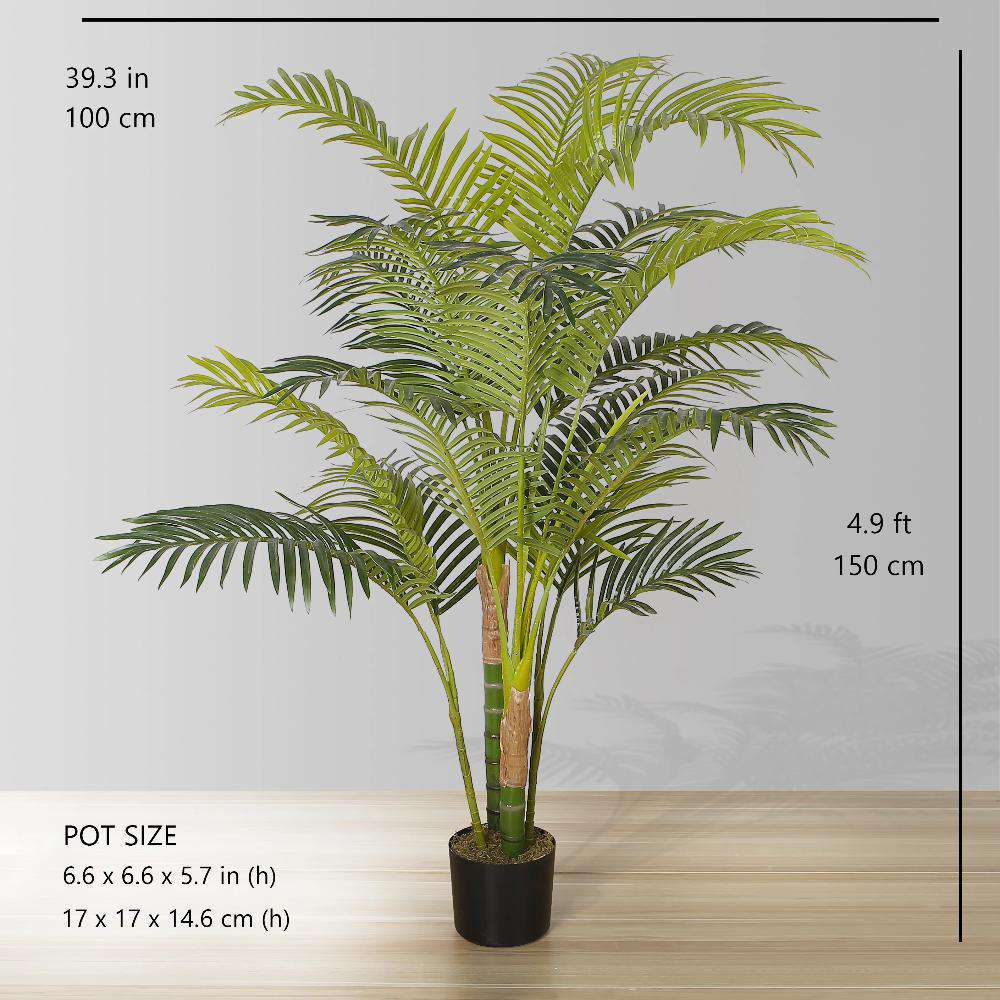 Hawaii Artificial Palm Tree Potted Plant (Multiple Sizes) 