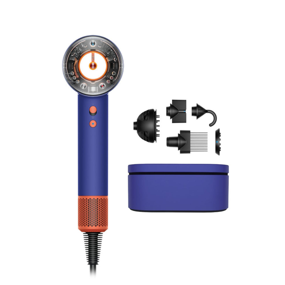 DYSON OFFICIAL OUTLET - Supersonic Hair Dryer Nural Vinca Blue+Topaz - Refurbished with 1 year Dyson Warranty - (Excellent) - HD16V3