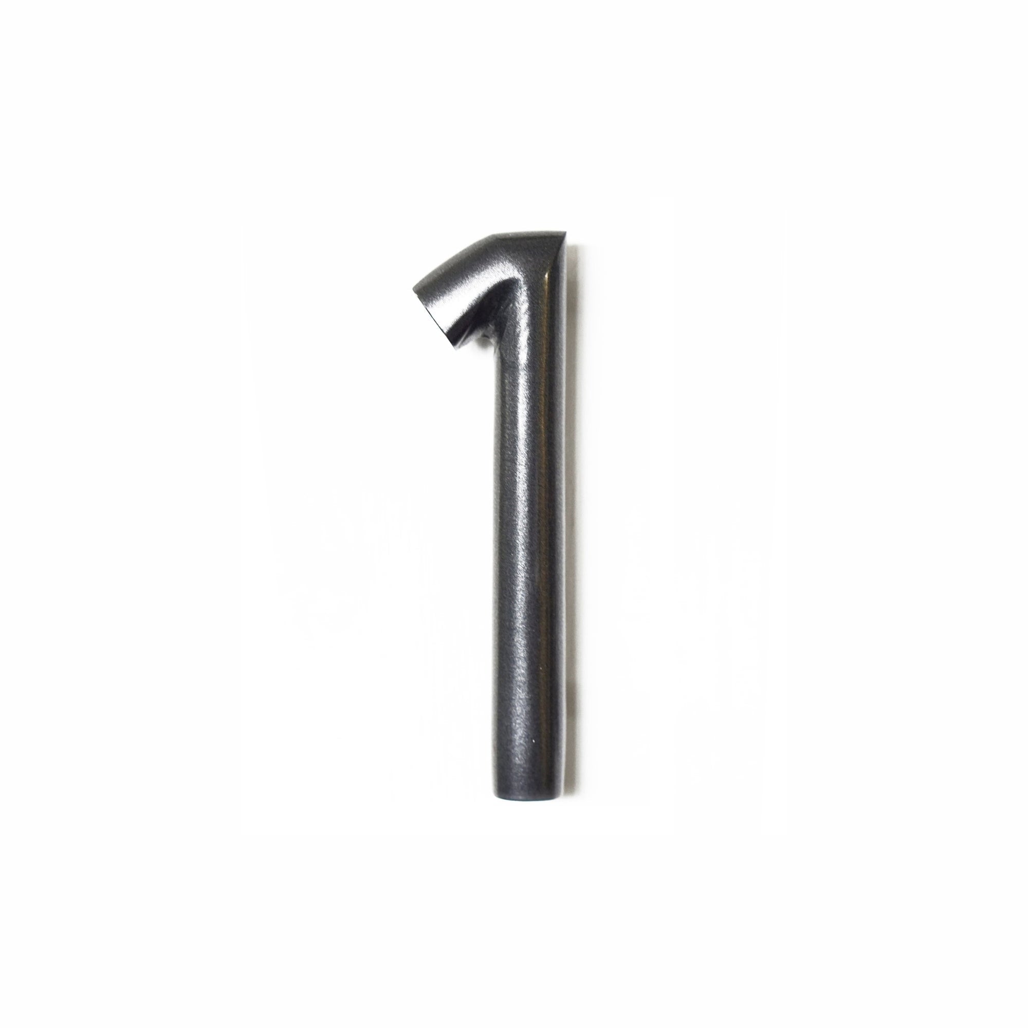 Round Shadow Number 1, Gun Metal, 5 Inch, Last Chance 