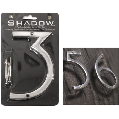 polished aluminum #3, 6inch, Last Chance 