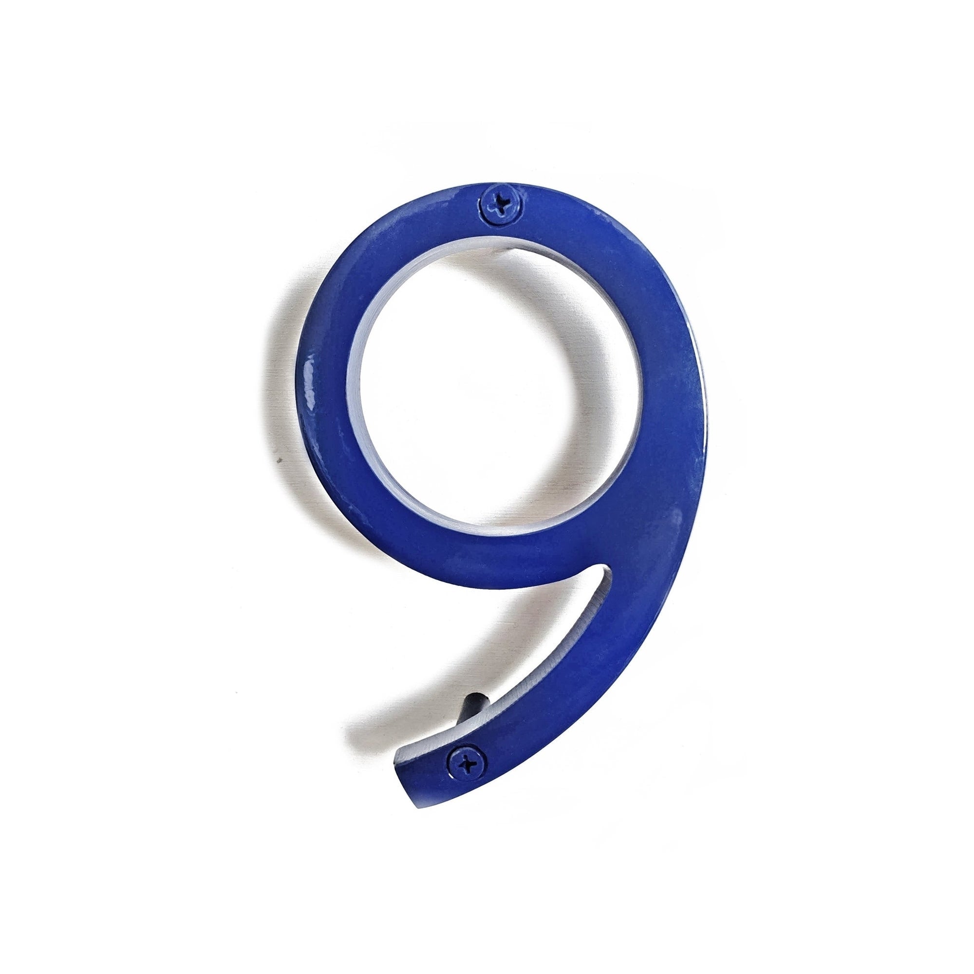 Blue Shadow House Number 9, 6 inch, Last Chance 