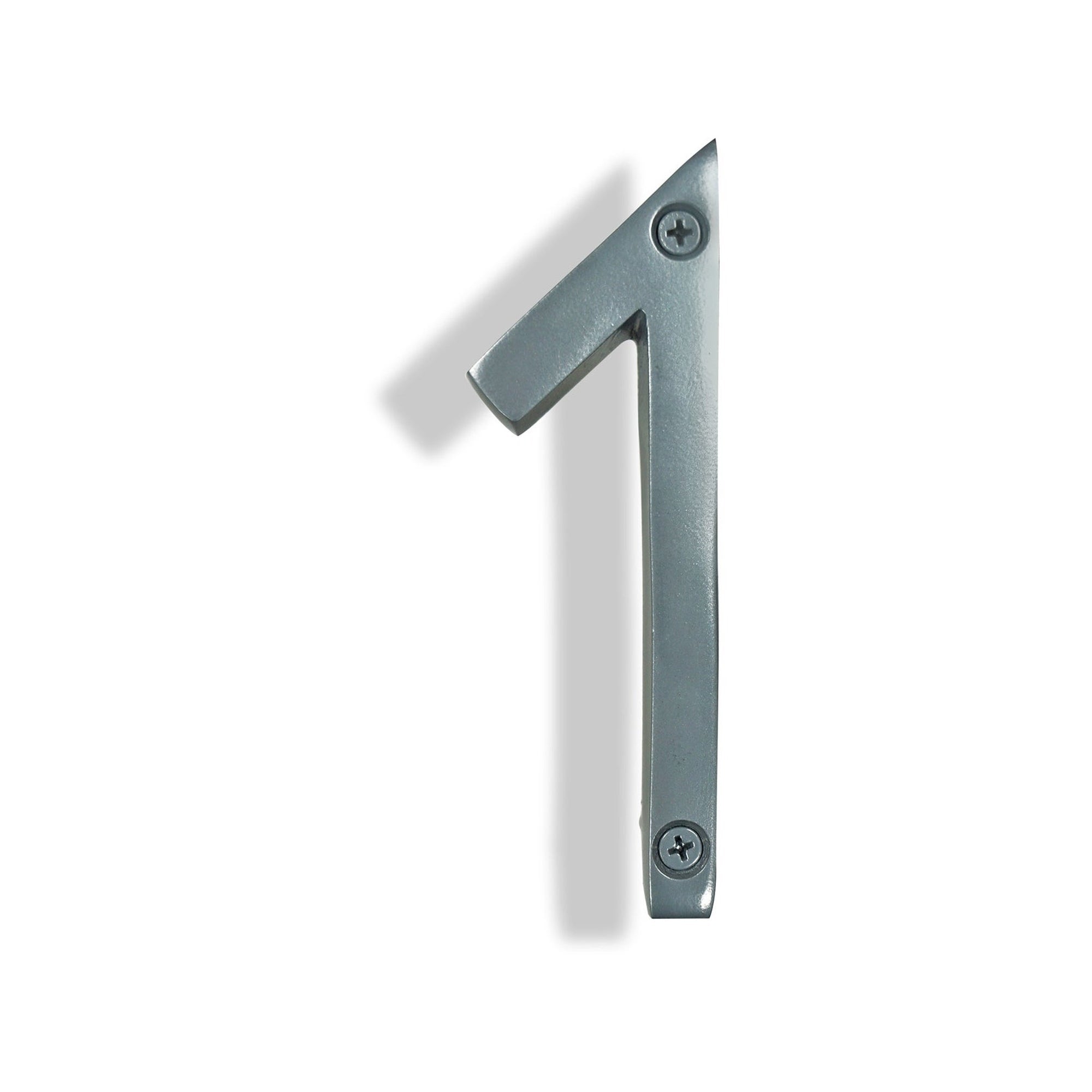 Silver Shadow House Number 1, 6 inch, Last Chance 