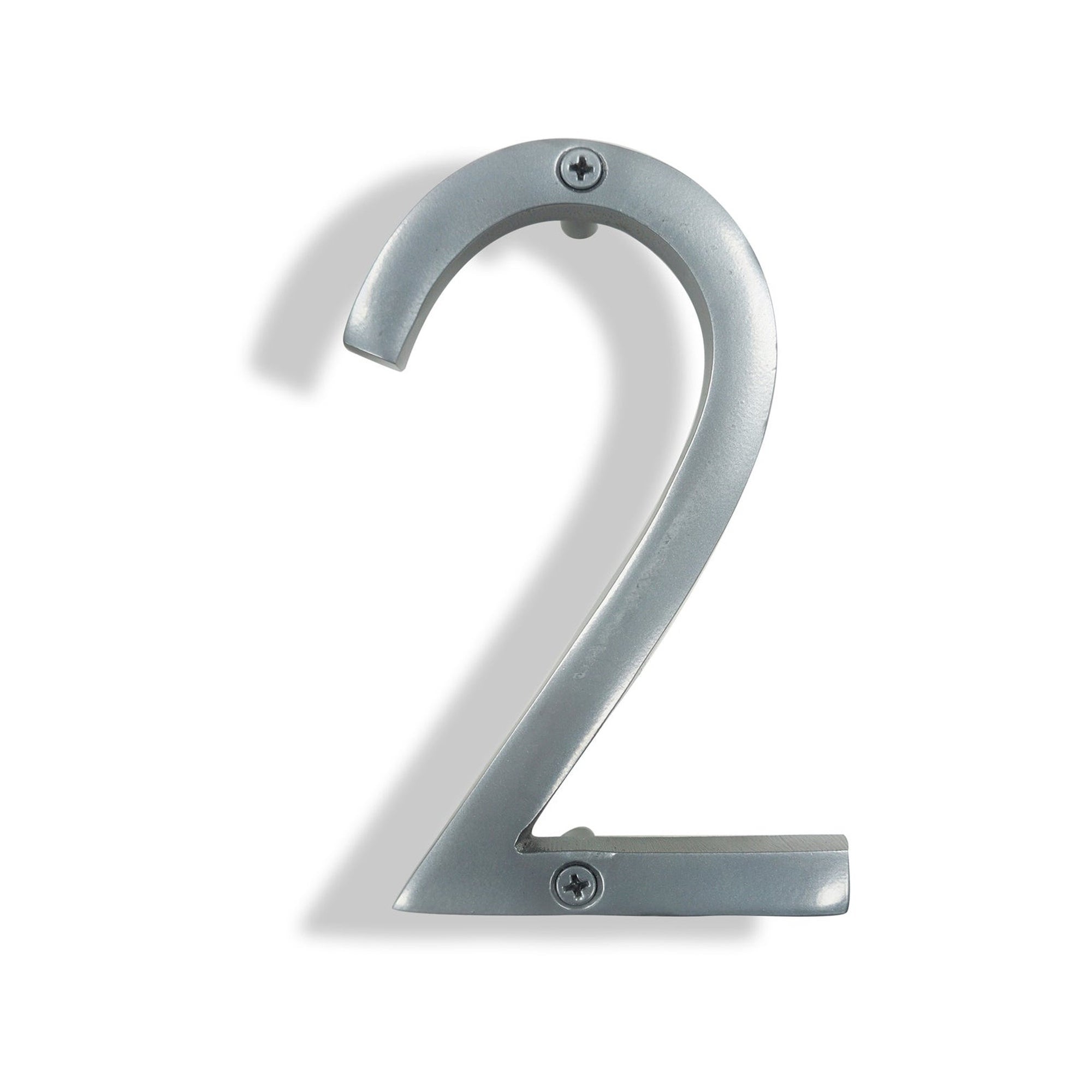 Silver Shadow House Number 2, 6 inch, Last Chance 