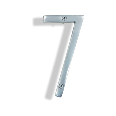 Silver Shadow House Number 7, 6 inch, Last Chance 