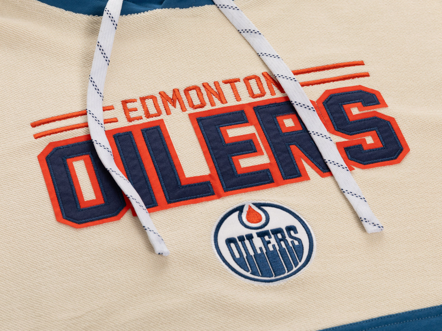 Edmonton Oilers NHL Unisex Reverse Terry Retro Premium Hoodie 