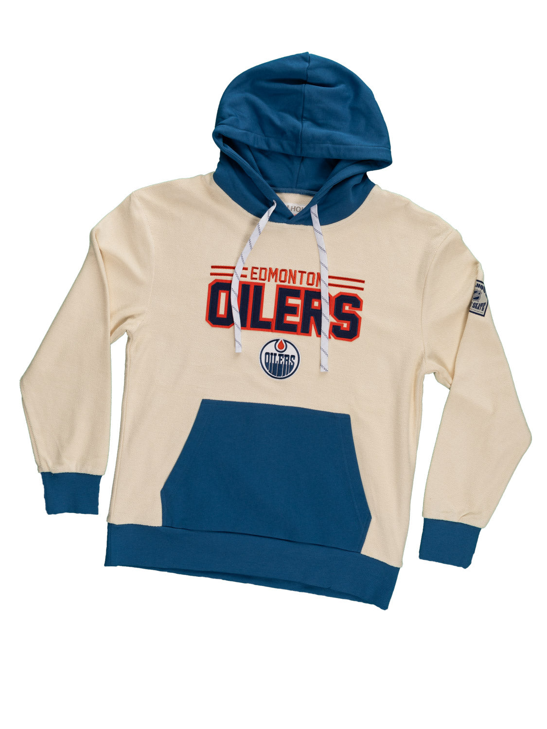Edmonton Oilers NHL Unisex Reverse Terry Retro Premium Hoodie 