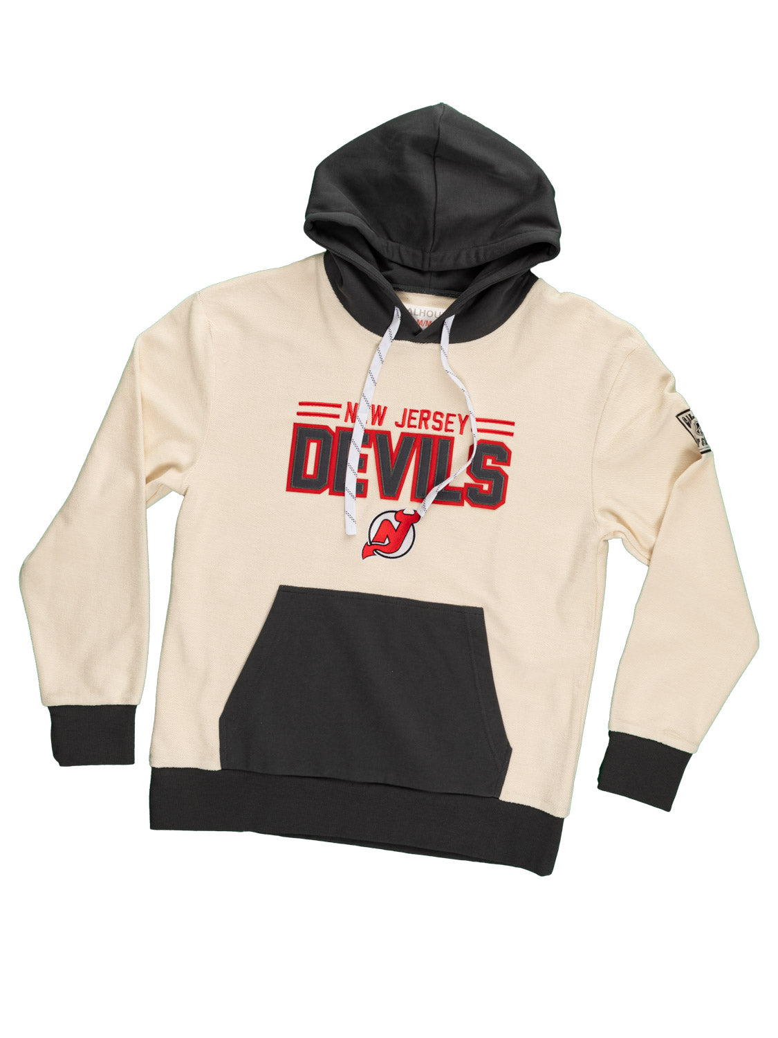 New Jersey Devils NHL Unisex Reverse Terry Retro Premium Hoodie 