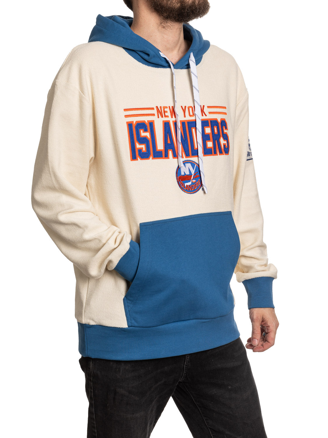 New York Islanders NHL Unisex Reverse Terry Retro Premium Hoodie 
