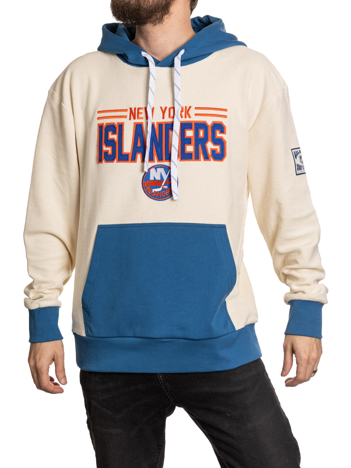 New York Islanders NHL Unisex Reverse Terry Retro Premium Hoodie 