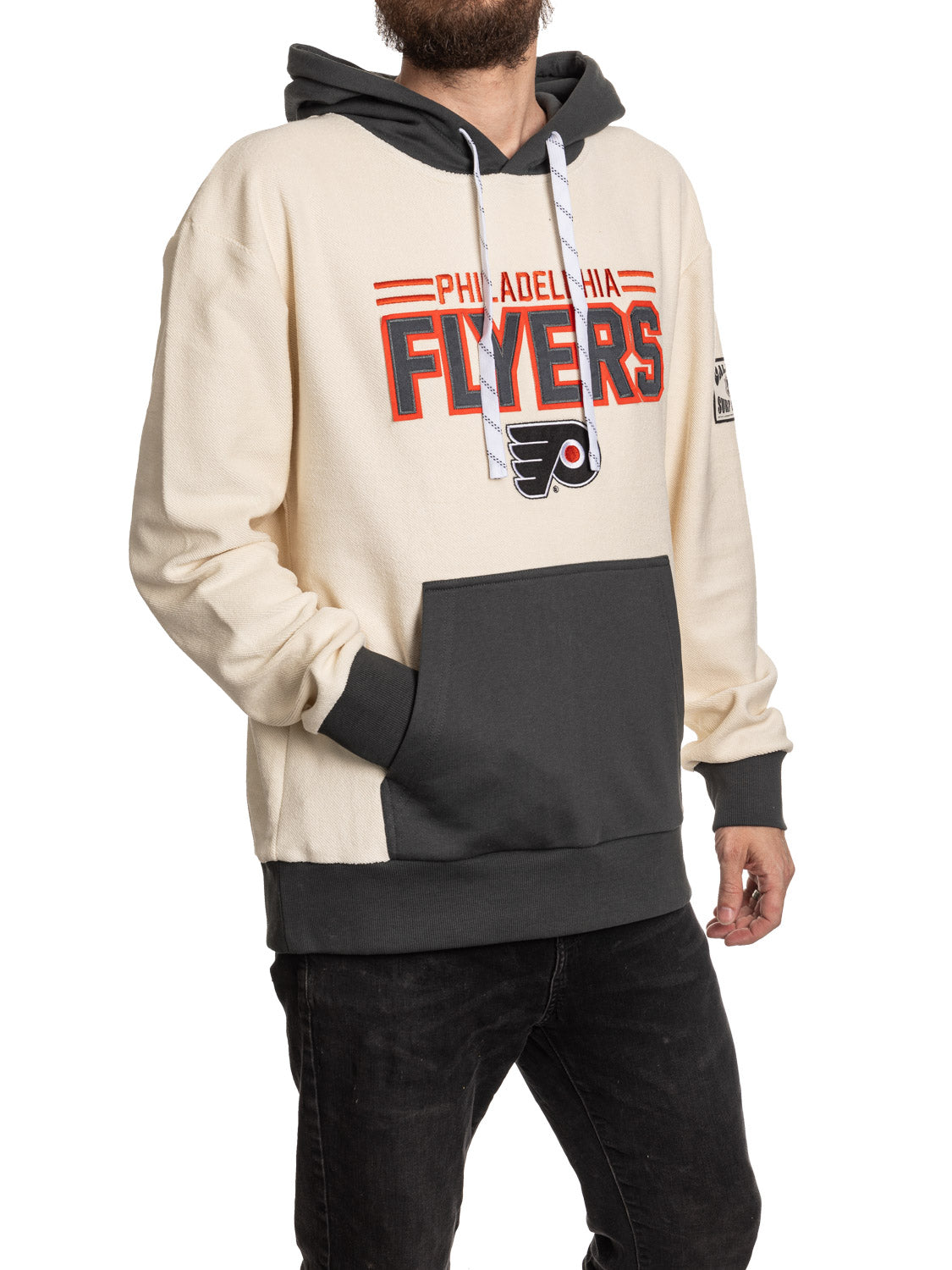 Philadelphia Flyers NHL Unisex Reverse Terry Retro Premium Hoodie 