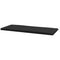 Outsunny Patio Bench Cushion 2-Seater Outdoor Swing Seat Pad with Zipper and Ties Black